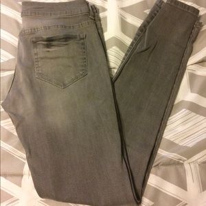 Mossimo gray washed jeans